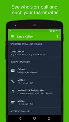 PagerDuty android App screenshot 1